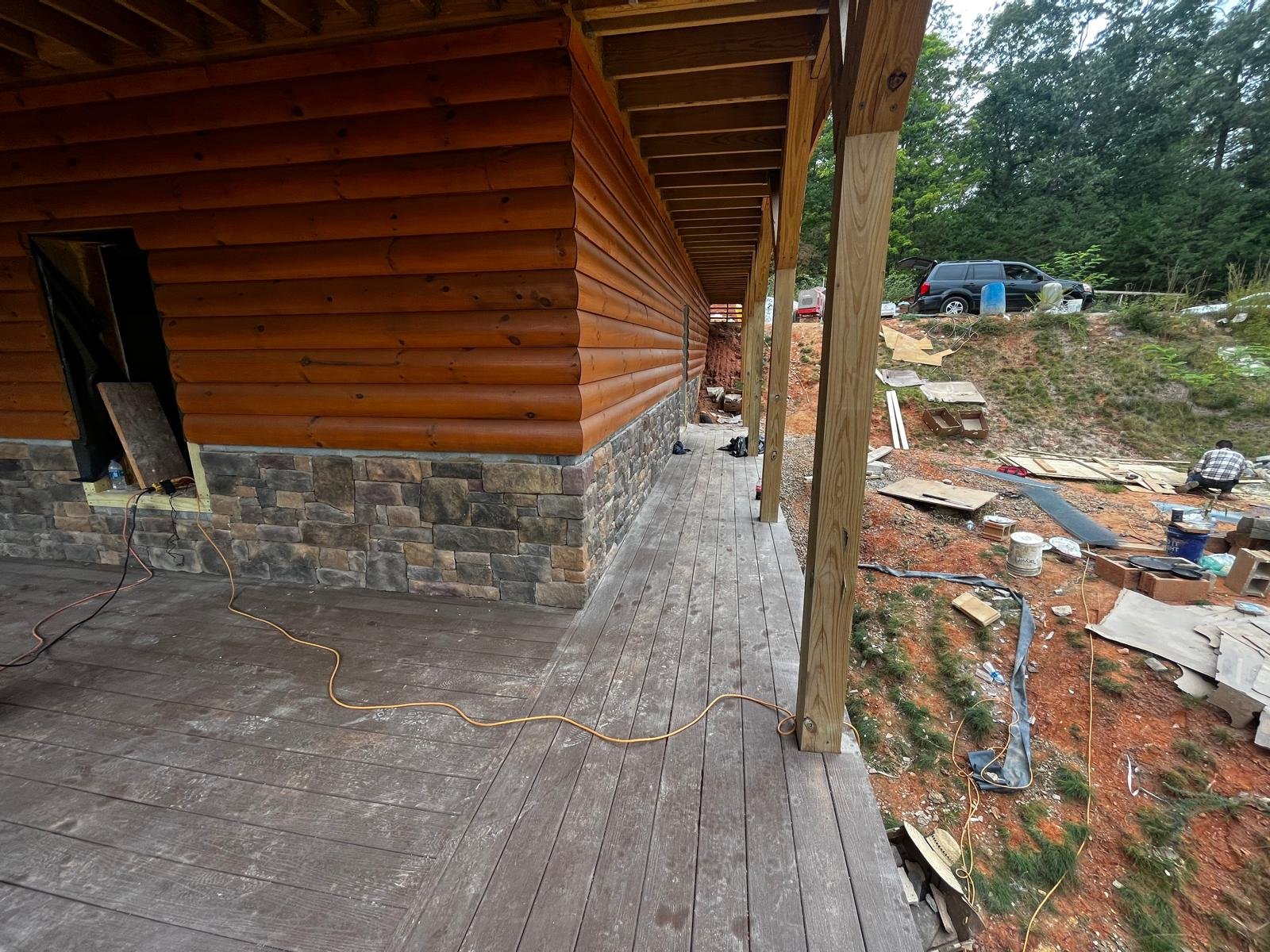 Reinforced Residential Foundation #3 completed by New Style Masonry LLC in Hendersonville, NC