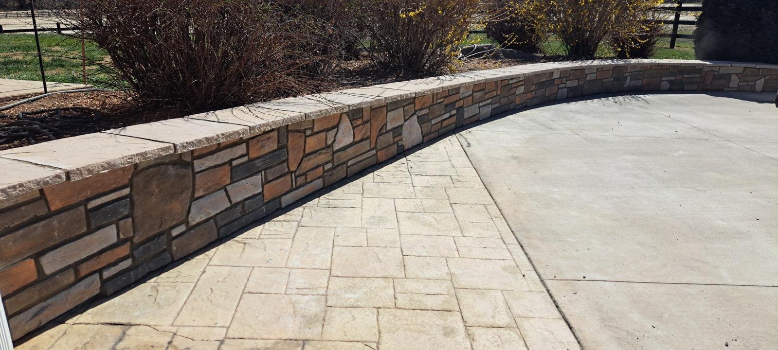Custom Architectural Stonework #16 completed by New Style Masonry LLC in Weaverville, NC