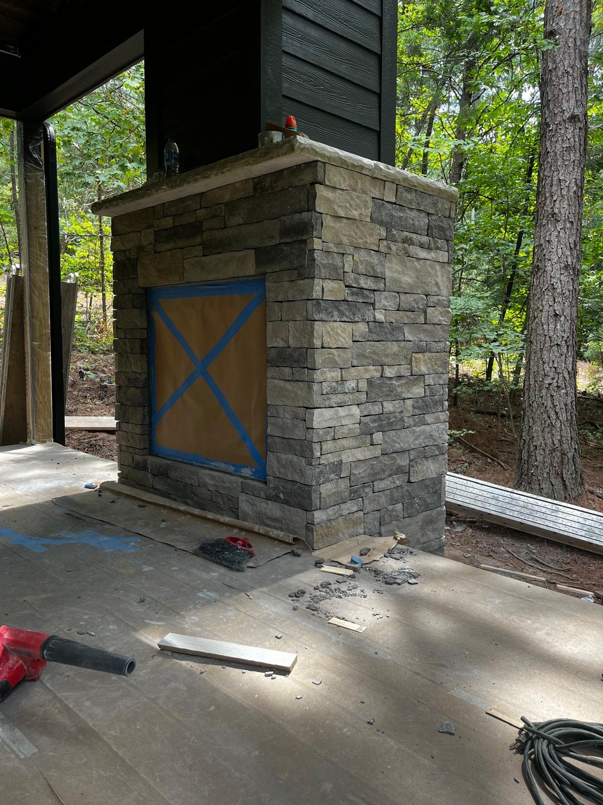 New Style Masonry LLC Real Project Asheville NC