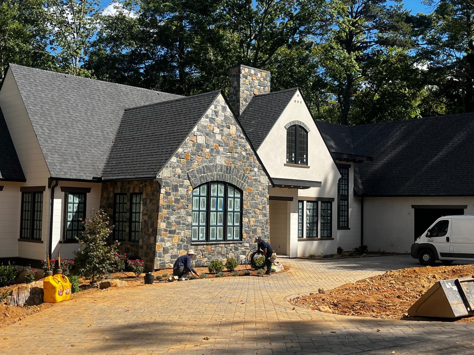 Tiered Backyard Retaining Wall Hendersonville NC