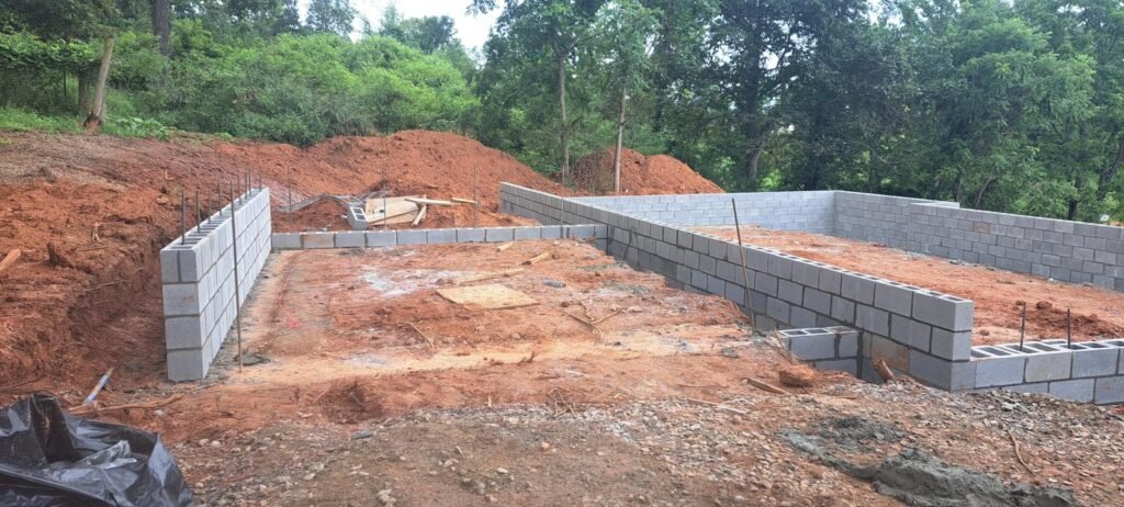 Structural Stone Retaining Wall #36 completed by New Style Masonry LLC in Fairview, NC